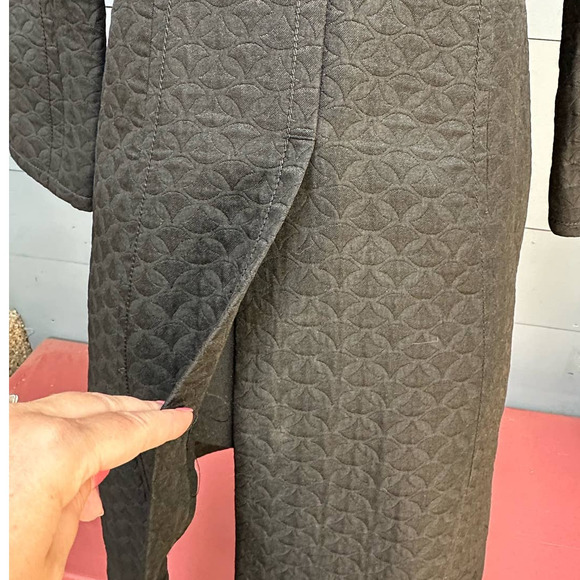 Max Studio Black Pea Coat - Picture 5 of 8